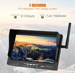 T-RS2000B FPV Monitor With Built-in Battery 