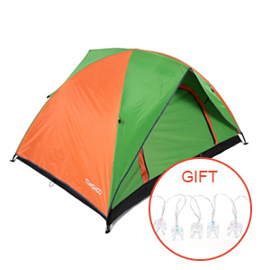 TOMSHOO Double Layer Door Camping Tent